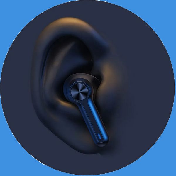 Fones de Ouvido Sem Fio HIFI com Display, Música Ilimitada e Bluetooth 5.0
