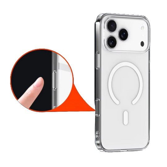 Capa Transparente MagSafe Reforçada para iPhone - XGear Shield Prime