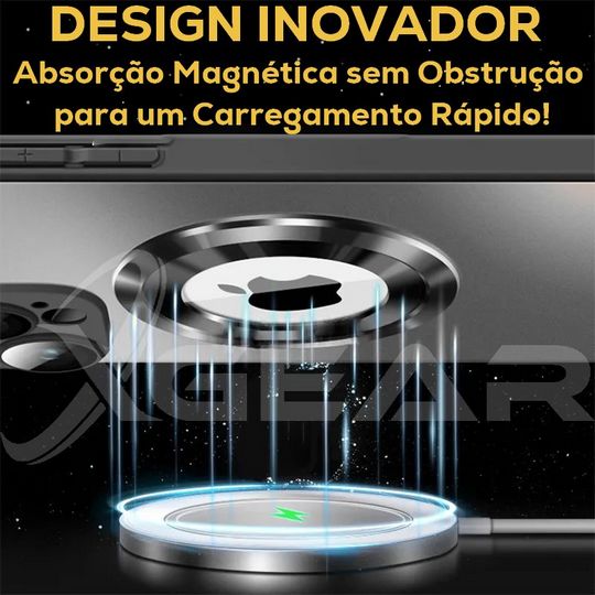 Capa Magsafe: Vidro Temperado para iPhone