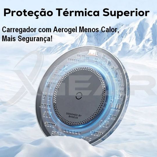 Carregador Turbo 15W Sem Fio