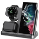 Estação de Carregamento Sem Fio 3 em 1 para Dispositivos Samsung