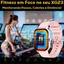 Smartwatch XG23 Unissex - Moda, Fitness, Bluetooth e Resistência à Água