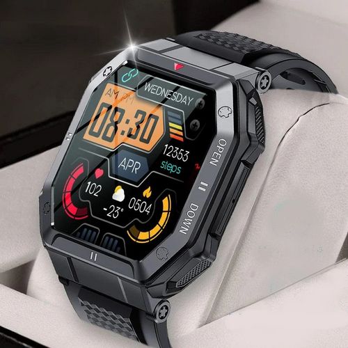 Smartwatch SX23 Design Militar de Alta Resistência