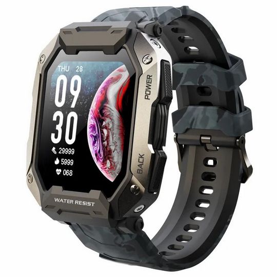 S20 Elite Plus -  Smartwatch Masculino Tático Esportivo 100% Original