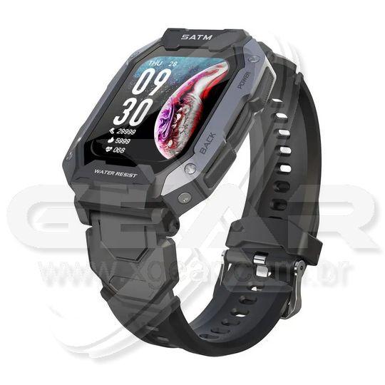 S20 Elite Plus -  Smartwatch Masculino Tático Esportivo 100% Original