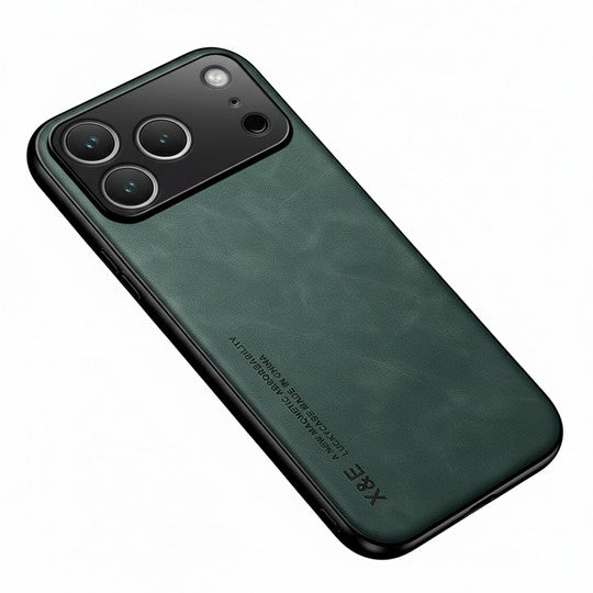 Capas Premium de EcoCouro XGear para iPhone (13–17)