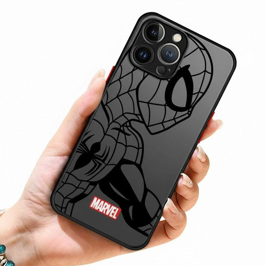 Capa Marvel Fosca Translúcida para iPhone