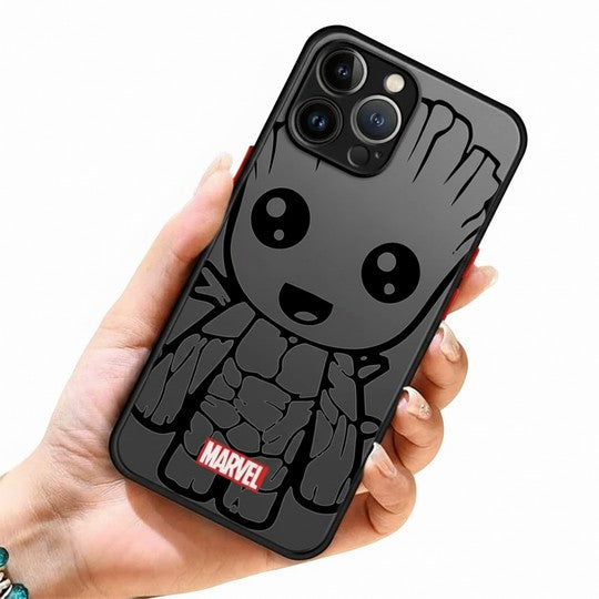 Capa Marvel Fosca Translúcida para iPhone