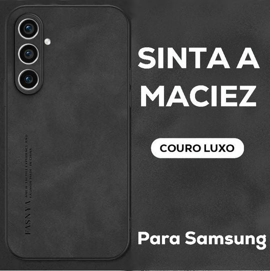 Case Elegance em Couro para Samsung Galaxy