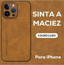 Case Elegance para iPhone em Couro