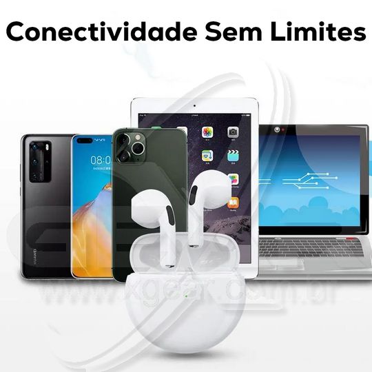 Sonic Pro 6 Fones de Ouvido Sem Fio TWS Bluetooth Mini Pods