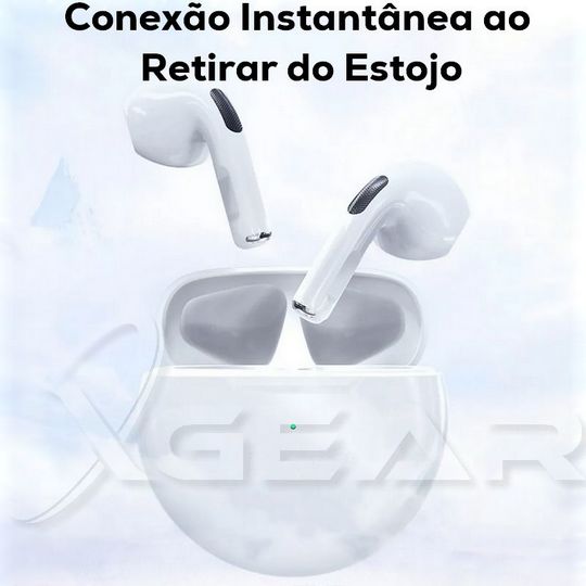 Sonic Pro 6 Fones de Ouvido Sem Fio TWS Bluetooth Mini Pods