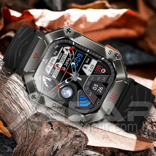 Novo SmartWatch Titan-X Esportivo Militar