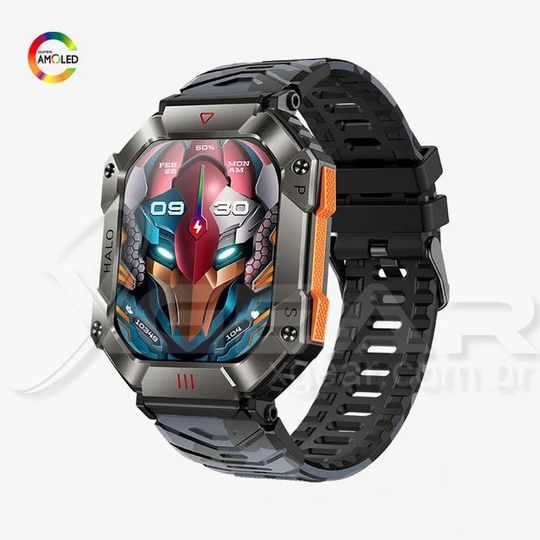 Novo SmartWatch Titan-X Esportivo Militar