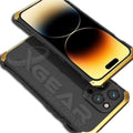 Capa para Celular MaxPro para iPhone com Reforço em Liga de Alumínio: Design Exclusivo e Durabilidade Premium