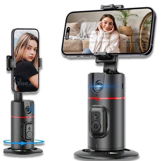 Vision360: Suporte para Celular Inteligente com Rastreamento Facial