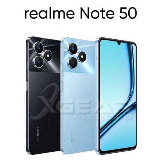 Realme Note 50: Ultrafino, Resistente e Poderoso - Original(Capinha e Película de Brinde)