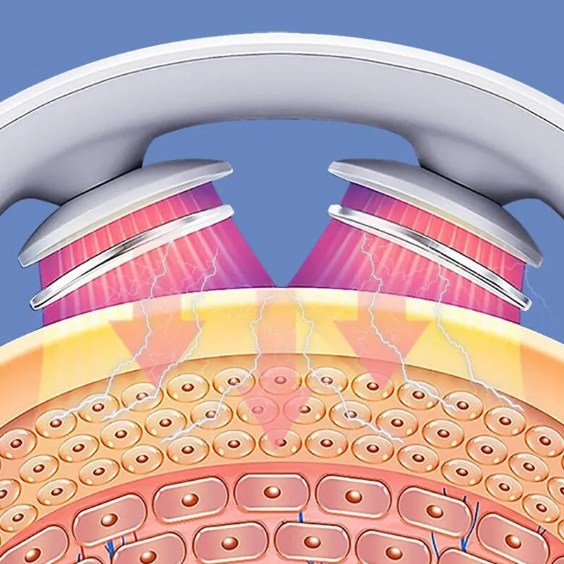 Massageador Inteligente para Pescoço Portátil com Pulsos Elétricos